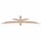 Ekena Millwork Alberta Smooth Timber Gable Bracket, Douglas Fir, 108"W x 22"H x 5 1/2"D x 5 1/2"F, 5/12 Pitch GBW108X22X0606ALB00SDF - alternate 1